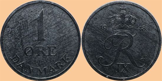 1 øre 1948 i kv. 01