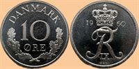 10 øre 1960 Sieg 4.2 i kv. M - pragteksemplar