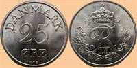 25 øre 1954 i kv. 0