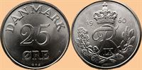 25 øre 1960 Sieg 5.2 i kv. S - pragteksemplar