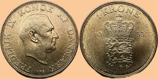 1 kr. 1953 i kv. 0
