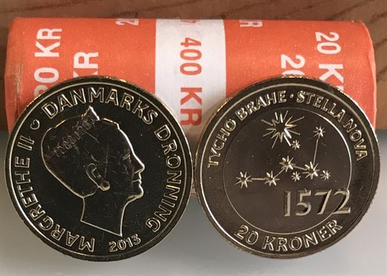 VIDEN: 20 kr. 2013 - Tycho Brahe - Stella Nova i kv. 0