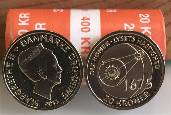 VIDEN: 20 kr. 2013 - Ole Rømer - Lysets hastighed i kv. 0