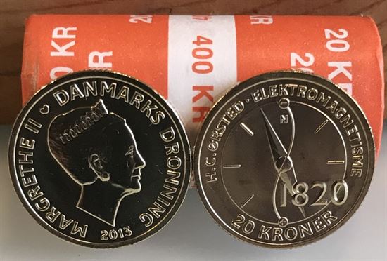 VIDEN: 20 kr. 2013 - H.C. Ørsted - Elektromagn. i kv. 0