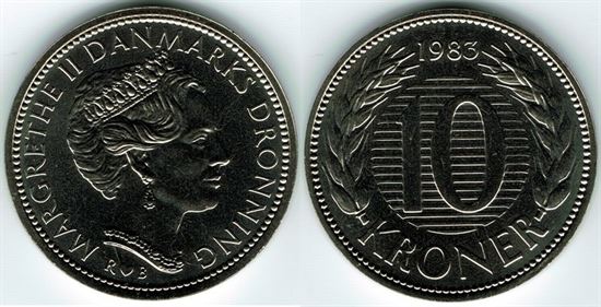 10 kr. 1983 i kv. 0