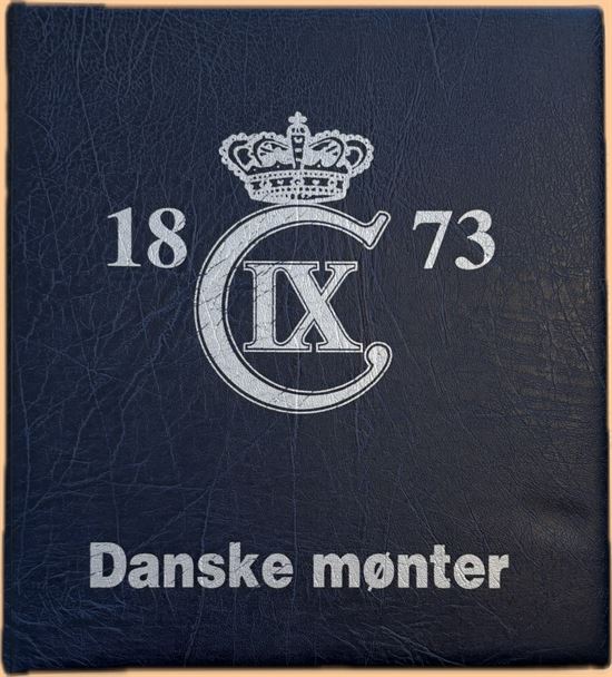 Hartberger møntalbum 1873 - 1923 inkl. skilleblade og mønter