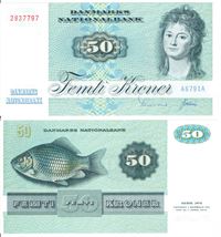 Seddel: 50 kr. 1979 A6791A i kv. 0