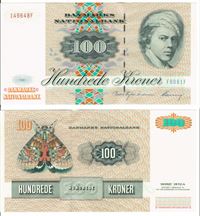 Seddel: 100 kr. 1998 F9981F i kv. 0