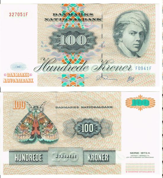 Seddel: 100 kr. 1994 F0941F i kv. 0