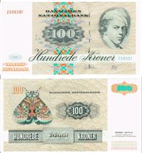 Seddel: 100 kr. 1995 F2952F i kv. 0