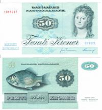 Seddel: 50 kr. 1996 D3962E i kv. 0