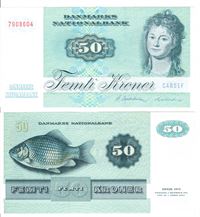 Seddel: 50 kr. 1985 C4851F i kv. 01 - 0