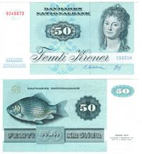 Seddel: 50 kr. 1990 C6901H i kv. 01 - 0