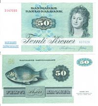 Seddel: 50 kr. 1976 A3762H i kv. 01