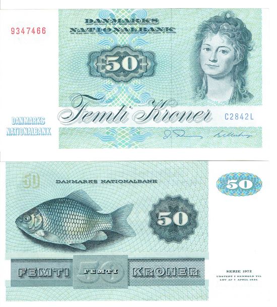 Seddel: 50 kr. 1984 C2842L i kv. 0